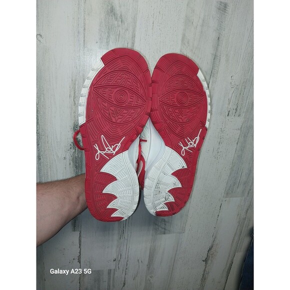 Nike Kyrie 6 University Red Size 10 Mens TB White Irving 2020 CW4142-603